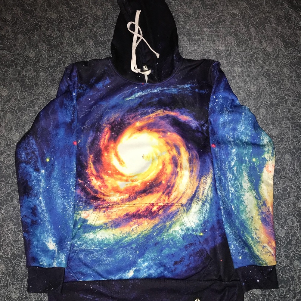 Super Cool Graphic Galaxy Hoodie